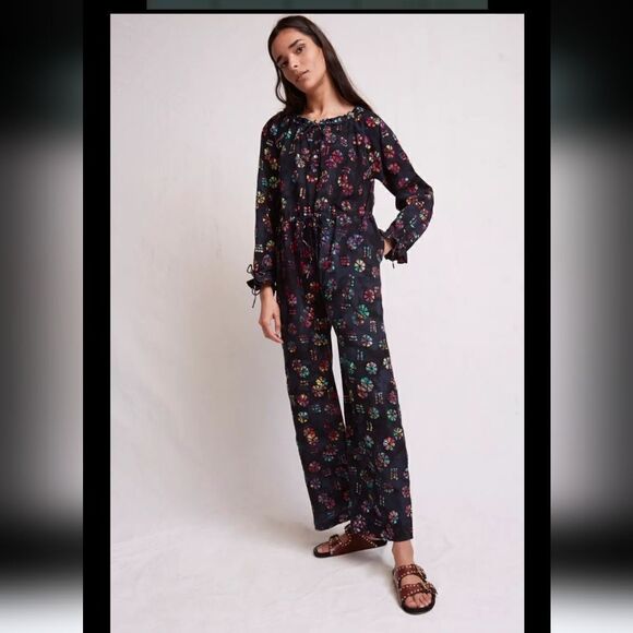 Warm Pants - Warm Vogue Collection Multicolored Cotton jumpsuit Size 1 (Small)